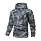 Heren camouflage capuchonjack met meerdere zakken