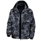 Heren camouflage capuchonjack met meerdere zakken