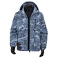 Heren camouflage capuchonjack met meerdere zakken
