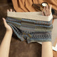 Ademende boxershorts met geometrisch patroon voor heren (1 kopen, 2 gratis)