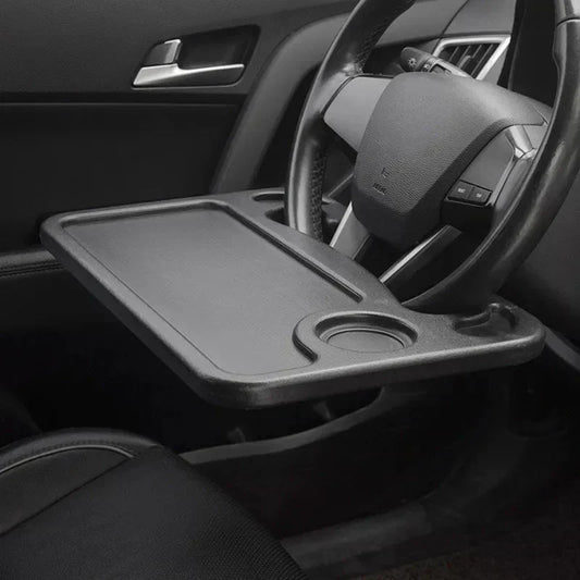 🌞Fris De Lente In Met 50% Korting!🚗 Draagbare Autostuurtafel – Dubbelzijdig Ontwerp voor Eten, Werken & Ontspannen in de Auto!
