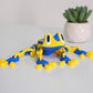 Leuke 3D kikker koelkastmagneten