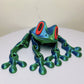 Leuke 3D kikker koelkastmagneten