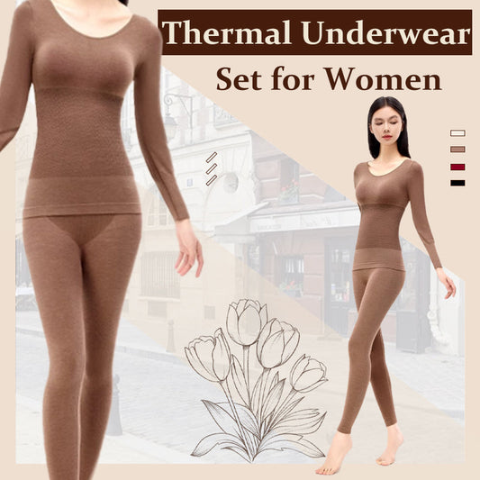 🌸 Up tot 61% korting🔥 Thermisch ondergoedset voor dames
