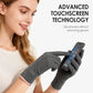Winddichte warme handschoenen met touchscreen en antislip grip