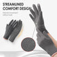 Winddichte warme handschoenen met touchscreen en antislip grip
