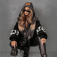 🎁 Hot Sale 50% KORTING 🔥Dames Patchwork Gebreide Mouw Capuchon Pufferjack | Gratis Express Levering✈️