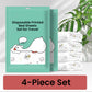 🥰Disposable Printed Bed Sheets Set for Travel