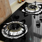 Oliebestendige aluminiumfolie pads voor kachels