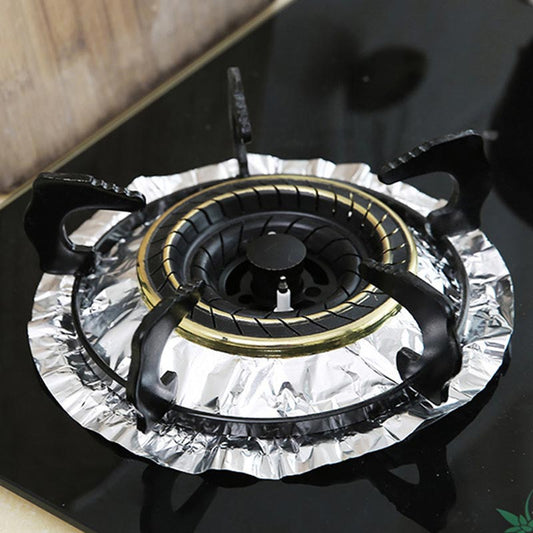 Oliebestendige aluminiumfolie pads voor kachels
