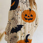 🎃Losvallende Halloween-trui met vleermuismouwen voor dames🎁