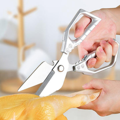 ✂️ De enige keukenschaar die je nodig hebt – Snijdt kip, kruiden, verpakkingen én noten!