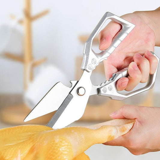 ✂️ De enige keukenschaar die je nodig hebt – Snijdt kip, kruiden, verpakkingen én noten!