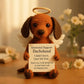 🐾👼 Delicate Miniatuur Gehaakte Hondensouvenir – Emotionele Troost, Engel Ontwerp！