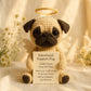 🐾👼 Delicate Miniatuur Gehaakte Hondensouvenir – Emotionele Troost, Engel Ontwerp！