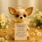 🐾👼 Delicate Miniatuur Gehaakte Hondensouvenir – Emotionele Troost, Engel Ontwerp！