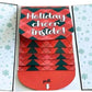 Creatief kerstwaterval cadeaukaartboekje