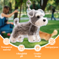 🐾 【Aanbieding】🎁Sentimentele Sleutelhanger met Hondenhaar | Kristalhelder Hars | 4 Rasontwerpen🐶💕