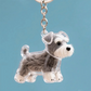 🐾 【Aanbieding】🎁Sentimentele Sleutelhanger met Hondenhaar | Kristalhelder Hars | 4 Rasontwerpen🐶💕