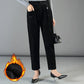 Hoge taille corduroy warme broek voor dames (50% korting)