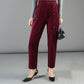 Hoge taille corduroy warme broek voor dames (50% korting)