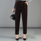 Hoge taille corduroy warme broek voor dames (50% korting)