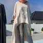 Stijlvolle Top met Asymmetrische Zoom voor Dames