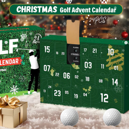 🏆Flash Sale⚡Golf Adventskalender 2025 voor Heren - 24 Dagen vol Golfverrassingen en Kerstplezier