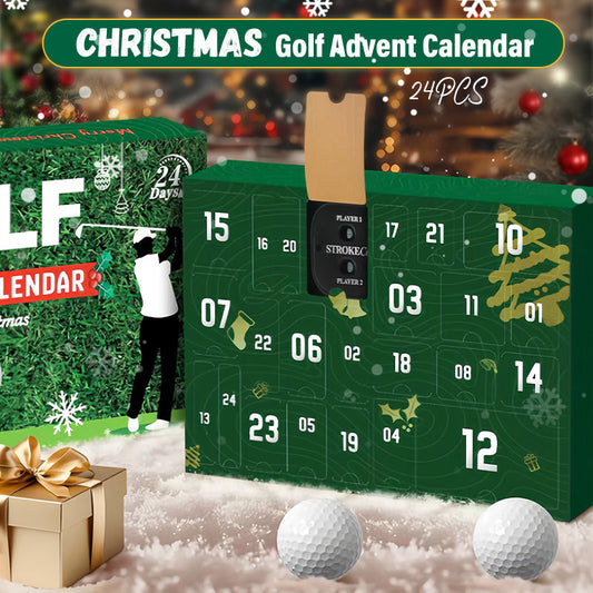 🏆Flash Sale⚡Golf Adventskalender 2025 voor Heren - 24 Dagen vol Golfverrassingen en Kerstplezier