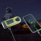 Noodlamp voor buiten (handzwengel + zonne-energie + USB-oplaadfunctie)