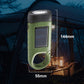 Noodlamp voor buiten (handzwengel + zonne-energie + USB-oplaadfunctie)