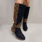 🔥 Trendy Dameslaarzen met Luipaardprint – Comfort, Stijl & Zelfvertrouwen in Elke Stap! 🐆