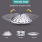 🍳🥦 Opvouwbare Telescopische RVS Stoompan – Multifunctioneel, Gezond Koken & Compact Opbergbaar!