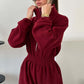 Gezellige, warme jumpsuit met rits aan de voorkant