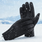 Unisex touchscreen warme winddichte antislip rits handschoenen