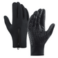 Unisex touchscreen warme winddichte antislip rits handschoenen