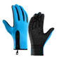 Unisex touchscreen warme winddichte antislip rits handschoenen