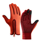 Unisex touchscreen warme winddichte antislip rits handschoenen