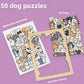 Leuk en leerzaam houten puzzelspel met schattige diere