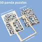 Leuk en leerzaam houten puzzelspel met schattige diere