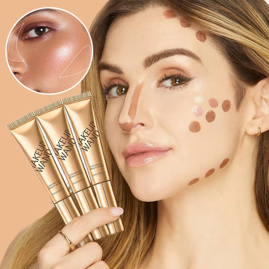 💜LAATSTE DAG ACTIE - 50% KORTING💜Veelzijdige vloeibare make-uppotlood, highlighter en contour