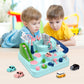 💥【LIMITED TIME 50% OFF】🔥 City Adventure Rescue Racebaan | 8 Uitdagingen | 6 Knoppen om Auto te Besturen | Traint Hand-Oog Coördinatie/Kleurherkenning/Probleemoplossing | Veilig ABS Materiaal | 2+ Jaar