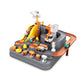 💥【LIMITED TIME 50% OFF】🔥 City Adventure Rescue Racebaan | 8 Uitdagingen | 6 Knoppen om Auto te Besturen | Traint Hand-Oog Coördinatie/Kleurherkenning/Probleemoplossing | Veilig ABS Materiaal | 2+ Jaar
