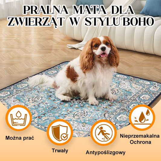 Washable Boho Style Pet Mat