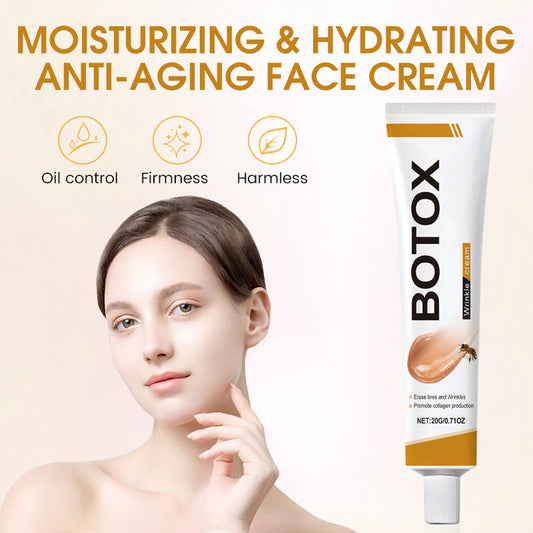 🐝 KOOP 2 KRIJG 1 GRATIS! 💛 Botox Bee Venom Cream – Vermindert rimpels en zorgt voor een stevigere huid – Hydrateert, verhoogt de collageenproductie en geeft een jeugdige glans ✨