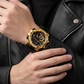 💥【LIMITED TIME 50% OFF】🔥 Multifunctioneel LED Digitaal Horloge | Kwarts + Elektronisch Uurwerk | Stopwatch/Wekker/Kalender/Dubbele Tijdzone | 50m Waterdicht | LED-Achtergrondverlichting | 7 Kleuren
