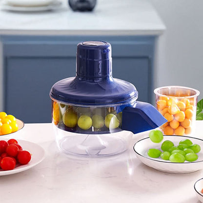 💥 50% korting! 🍎 Draadloze fruit- & groenteschiller – 5 precisiemessen, 50W motor. 1300 mAh batterij, Type-C opladen. One-touch bediening. Schilt druiven tot appels in seconden ⚡