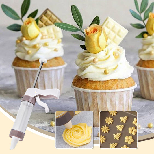 Koekjesvormpjes en spuitzakset