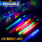 UV Glow Gezicht- en Lichaamsverfmarkers Set
