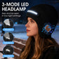 🧢 Exclusieve Korting -50%! 💡 Oplaadbare Bluetooth Muts – Perfect voor Nachtlopend & Kamperen 🏃 | 3-Modus LED & Warm ✨